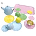 thumbnail image 2 of Aofa 14Pcs/Set Kids Children Teapot Tea Set Toy Cups Saucers Pretend Play Food Fun Kids Gift, 2 of 7