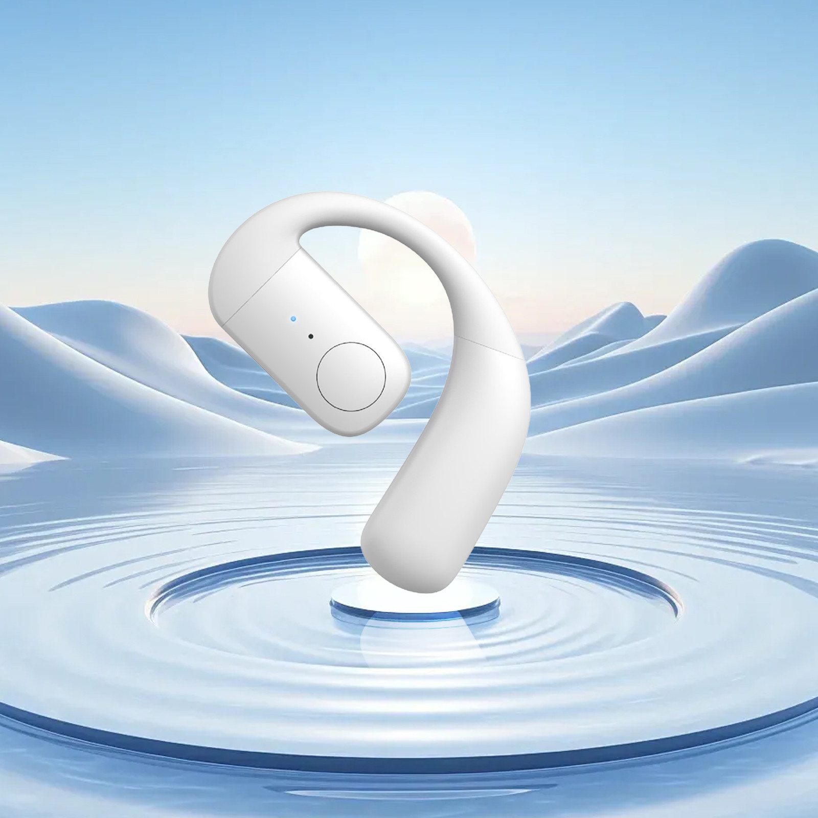 Meitianfacai Earbuds Headphones,Noise Cancelling,30H Playtime Stereo, BT 5.4,Lightweight in-Ear Earphones with Microphone for iOS Android Cell Phone