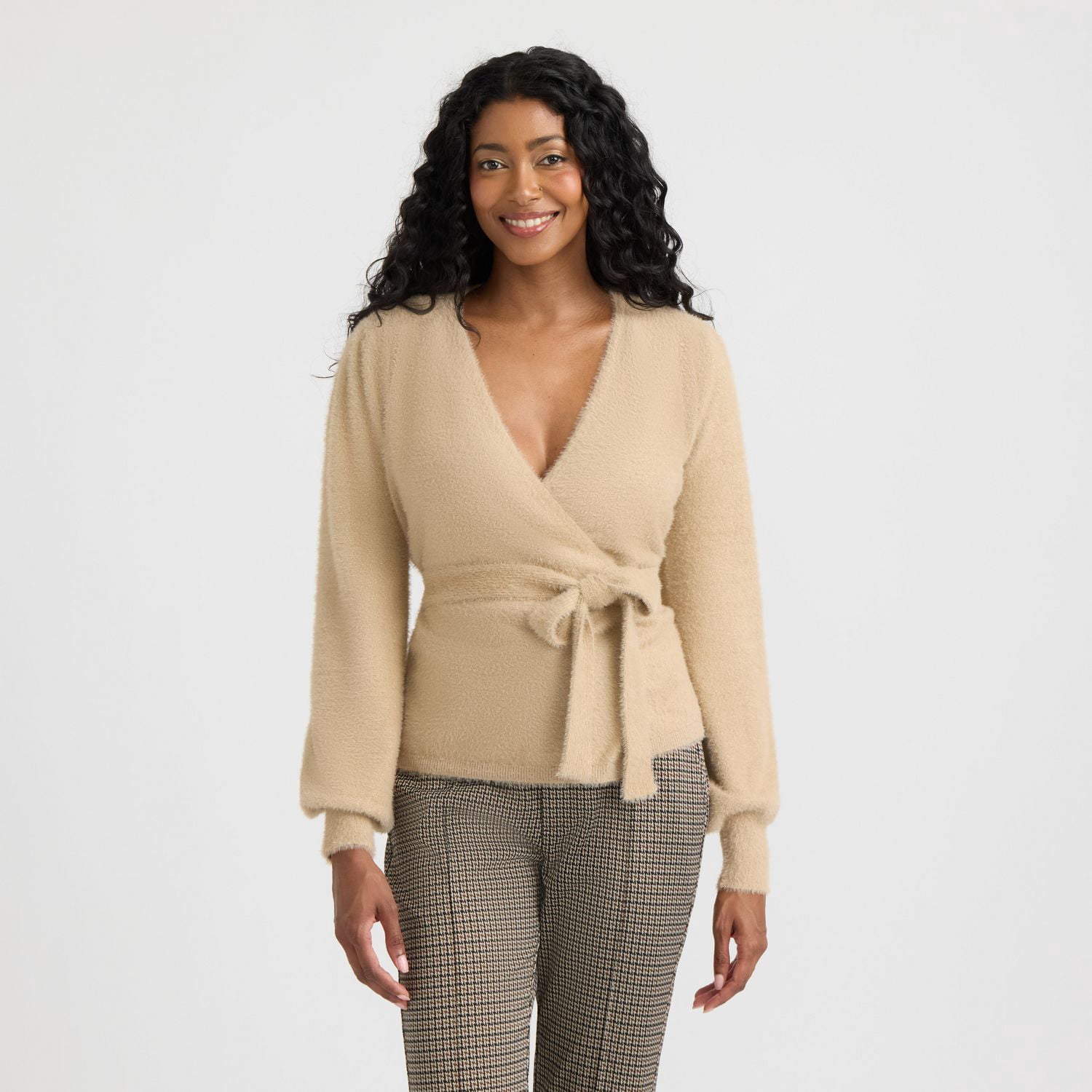 Cardigan à manches bouffantes pour femme Mexx