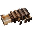 thumbnail image 4 of Wooden Puzzle Box Decompression Toy Wooden Puzzle Box Secret Compartment Brain Teaser Box Decompression Toy For Adults, 4 of 7