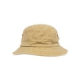 thumbnail image 1 of Top Headwear Washed Design Bucket Hat, Khaki S/M, 1 of 2