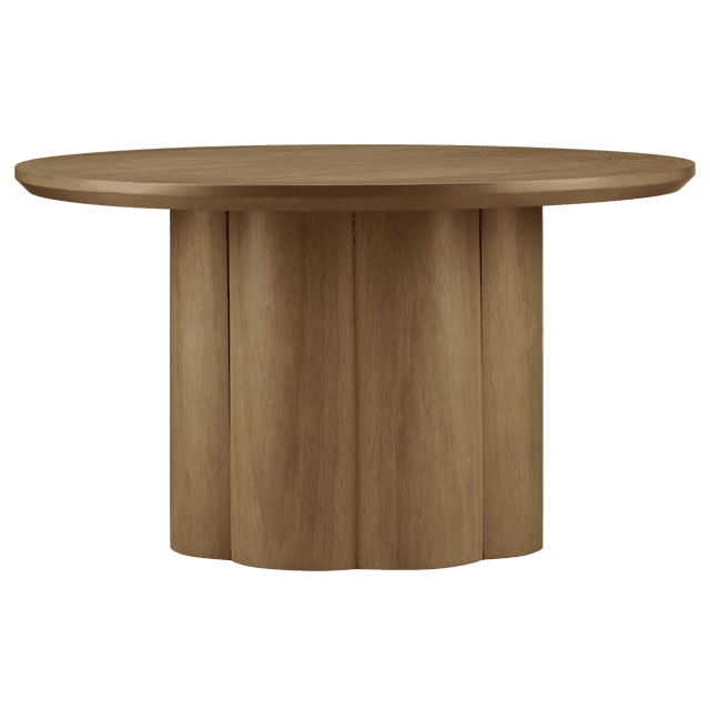 Bouclair Table Basse à Base de Pétales Naturelle