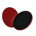 thumbnail image 1 of Siruishop 2Pcs Exercise Core Sliders Compact Fitness Sliders for Pilates Yoga Home Gym Red, 1 of 5