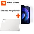 thumbnail image 1 of Étui Officielle pour Tablette Mi Pad 6 / 6Pro 11 Pouces 2023 en Cuir PU, Housse à Rabat Originale pour Pad 6 / 6 pro, Étui Intelligent avec Verre Original eleven, 1 of 5