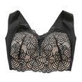 thumbnail image 4 of Timegard Lace Bras for Women Wireless Back Smoothing Full Coverage Breathable Comfort Seamless Bras, 4 of 7