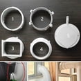 thumbnail image 1 of Essen Exhaust Hose Pipe Interface Connector Adapter Mobile Air Conditioner Accessories, 1 of 7