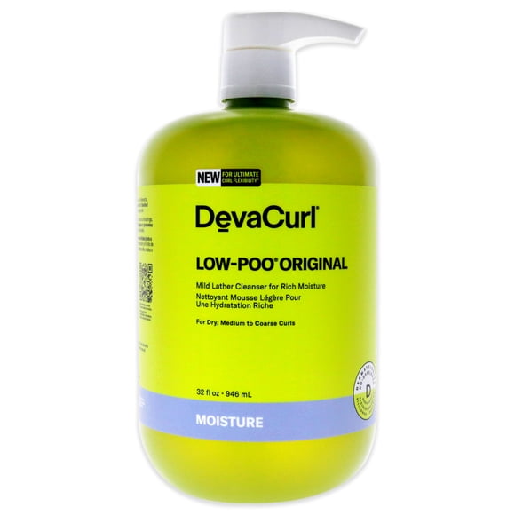 Low-Poo Original Cleanser - NP by DevaCurl for Unisex - 32 oz Cleanser