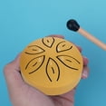 thumbnail image 4 of Boovnll Tool Kit, Mini Rain Drum 3-Inch 6-Tone Steel Tongue Drum Percussion Instrument Children's Drum Portable Small Drum with Storage Bag, Tool Set, Home Essentials, Household Essentials, 4 of 5