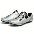 thumbnail image 2 of QJUHUNG Men‘s Professional Cycling Sneakers - Compatible with SPD Cleat and Rotary Buckle  Breathable Sport Shoes for Mountain Bike Riding and Racing Outdoor Activities, 2 of 6