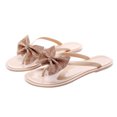 thumbnail image 2 of Leutsin Summer Flip Bowknot Flash Diamond Sandals And Slippers Women's Slippers, 2 of 5
