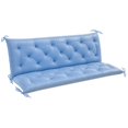 thumbnail image 1 of Outsunny Coussins de Remplacement pour Balançoire de Banc d'Extérieur à 3 Places, 1 of 10