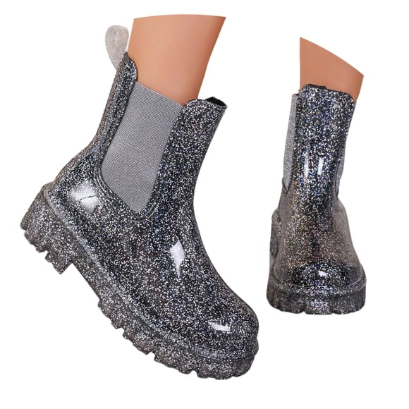 QHFBli Women Ankle Boots With Zipper Women's Ankle Boots On Garden Work Shoes with Non Sole Comfortable Lined Design for Outdoor Activities and