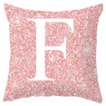 thumbnail image 1 of Housse de Coussin Lettre Décorative Alphabet pour la Maison, 1 of 10