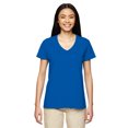 thumbnail image 1 of Gildan Heavy Cotton Ladies' V-Neck Tee, 1 of 1