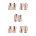 thumbnail image 1 of Thinsony Golf Head Covers PU Portable Protector Travel Athlete Golf for Training Pink Large 10 Pcs 5Set, 1 of 6