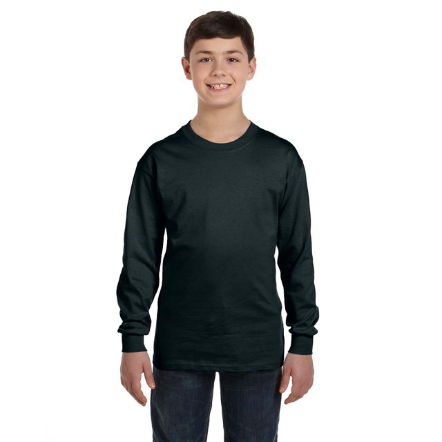 Hanes - Authentic Youth Long Sleeve T-Shirt