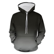 RKSTN Hoodies for Men Fall Fashion Soft Sweatshirt Gradient Hoodie Non Positioning Printed Pullover Casual Long Sleeved Sweatshirt Mens Sweatshirt