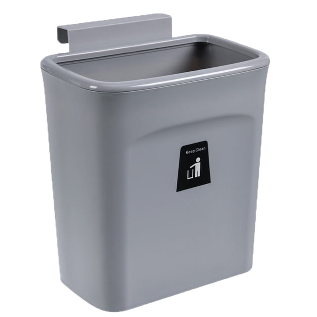 EGNMCR Trash Can Kitchen Trash Can Kitchen Cabinet Wall-mounted Trash Can Hanging Waste Container for Home Trash Can