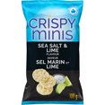 thumbnail image 1 of Quaker Crispy Minis Brown Rice Chips Sea Salt & Lime, 1 of 10