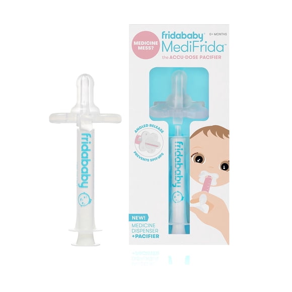 Fridababy - MediFrida - The Accu-Dose Pacifier - Baby, Infant Medicine Dispenser