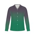 thumbnail image 4 of Birdeem Chemises pour Hommes Manches Longues Boutonnées Mode Décontractée Imprimée Bouton Col Rabattu Chemise Chemise Hauts Été Chemises Manches Longues pour Hommes, 4 of 4
