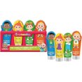 thumbnail image 1 of CoComelon Bubble Bath Gift Set for Kids – 4 Pack Character Tubes (75ml Each), 1 of 4