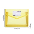 thumbnail image 3 of ZZkhGO Thickened Plastic Folder Board, Office Supplies Writing Board for Students, Color Clip Home School Folder for Documents, 3 of 6