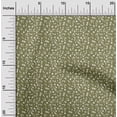thumbnail image 2 of oneOone Polyester Spandex Olive Green Fabric Florals Fabric For Sewing Printed Craft Fabric By The Yard 56 Inch Wide, 2 of 4