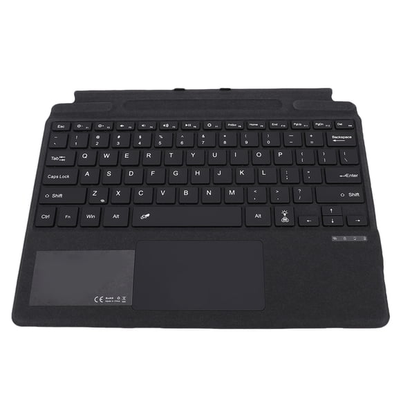 Clavier BT Sans Fil avec Pavé Tactile de Remplacement pour Pro 8 9 10 11, Tablettes Pro X, Clavier Sans Fil Portable avec 7 Rétroéclairages Colorés,
