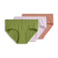 thumbnail image 1 of Jockey Culotte Hipster Extensible en Coton Biologique pour Femmes - Lot de 3, 1 of 5