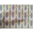 thumbnail image 3 of oneOone Cotton Poplin Fabric Ikat Style Stripe Printed Craft Fabric BTY 56 Inch Wide, 3 of 3