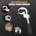 thumbnail image 1 of Deals of The Day Clearance! Multifunction Scalable Double-Ended Wrench, Adjustable Wrench Tool, Durable Tools for Workers, Heavy-Duty Wrench Set for DIY, Garage, and Construction Use, 1 of 9