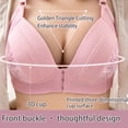 thumbnail image 5 of Timegard Front Closure Bras for Women Full Coverage Adjustable Strap No Underwire Bras Seniors Bras, 5 of 5