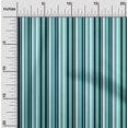 thumbnail image 1 of oneOone Rayon Turquoise Blue Fabric Stripes Craft Projects Decor Fabric Printed By The Yard 56 Inch Wide, 1 of 4