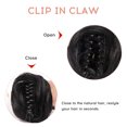 thumbnail image 2 of Pièce de Cheveux Chignon Décoiffé à Clipser Extensions de Cheveux à Griffes Queue de Cheval Naturelle Peignes Synthétiques Ajout de Volume Capillaire pour Femmes, 2 of 9