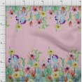 thumbnail image 1 of oneOone Cotton Poplin Fabric Floral & Cactus Panel Print Sewing Fabric BTY 42 Inch Wide, 1 of 3