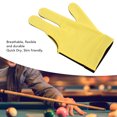 thumbnail image 4 of 3 Fingers Pool Glove, Billiard Pool Gloves Left Hand Quick Dry Flexible Breathable  for Gameplay, 4 of 8