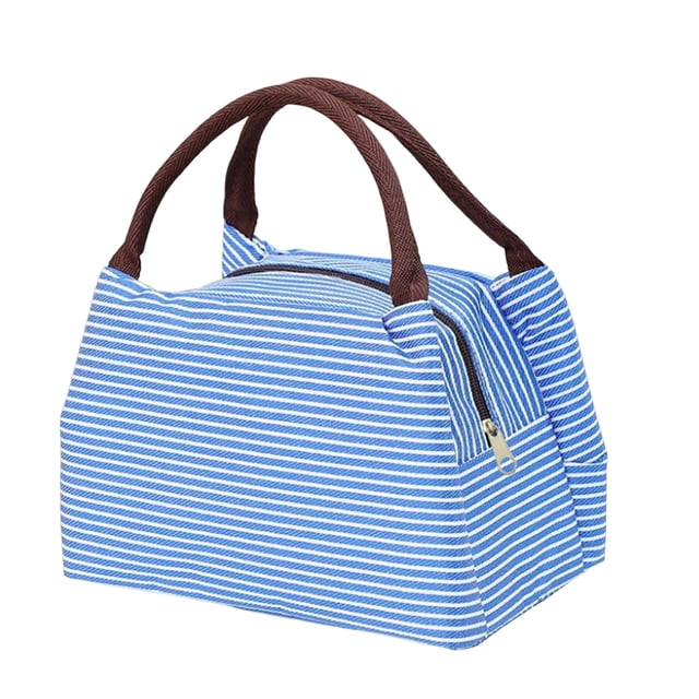 Sac de Rangement Alimentaire Portable Sac Thermique pour Lunch - Lunch Isotherme Réutilisable Idéal pour le Travail et l'École Motif