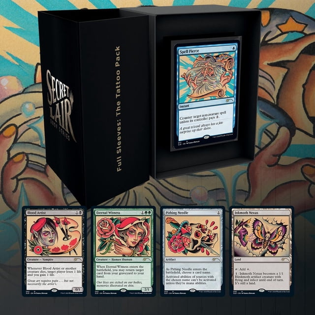 Magic : The Gathering TCG - Secret Lair Drop Series - Manches Longues : The Tattoo Pack