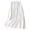 White, variant on WRKEKC Long Skirts for Women, Summer Skirts for Women, Solid Summer Women's Double Layer Cotton Linen Skirt For Women