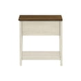 thumbnail image 2 of Monarch Specialties Accent Table, End, Side Table, 2 Tier, Narrow, Bedroom, Lamp, Storage Drawer, Grey Veneer, Transitional, 2 of 8