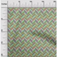 thumbnail image 1 of oneOone Cotton Silk Fabric Herringbone Geometric Printed Fabric 1 Yard 42 Inch Wide, 1 of 1