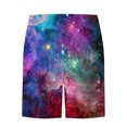 thumbnail image 4 of Diufon Men's Athletic Shorts Cotton Linen Drawstring Waisted Outdoor Sport Shorts Spring Summer Shorts with Pockets, 4 of 4