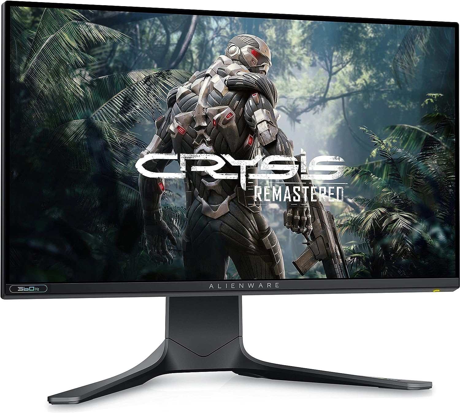 Remis à Neuf (Bon) Alienware 25 IPS LED FHD G-Sync Moniteur de Jeu - Dark Side of the Moon (AW2521H)
