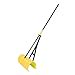 thumbnail image 3 of Amazing Rake Back Saving Garden Rake â€• Leaf Rakes for Gardening â€• Leaf Picker Upper• Heavy Duty Leaves Claw & Rakes Lawns Garden Tool• Easy Leaf & Grass Grabber without Bending Over• Yellow, 3 of 4