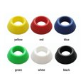 thumbnail image 4 of QualitChoice Support de Ballon Soccer Rugby Soccer Basketball Volleyball Jeu de Quilles Base Réutilisable Présentoir d'Entraînement pour Dortoir pour Garçons Blanc 1ensemble, 4 of 6