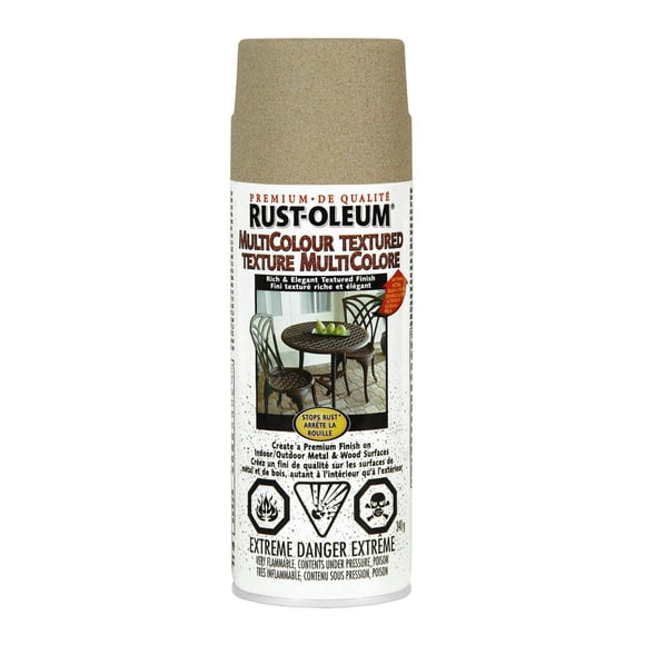 Rust-Oleum Multi-Colour Textured - Desert Bisque 340g Aerosol Spray Paint