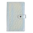 thumbnail image 1 of Uxcell 100 Envelope Challenge Binder, A6 PU Leather Savings Challenges Book with Envelopes Money Saving Binder with Horizontal Insert for Office Budgeting Saving Expense, Blue(Glitter), 1 of 7