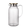 thumbnail image 2 of weibbin Jug Plastic Juices Pitcher PC High Temperature Proof Bar KTV Beverage Jug For Restaurant Fruit Tea 1L, 2 of 6
