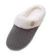 thumbnail image 2 of tumgatte Pantoufles d'Intérieur Mignonnes d'Hiver pour Femmes en Coton à Mémoire de Forme Peluche Coton Pantoufles pour Dames jusqu'à 45 % de Rabais, 2 of 3